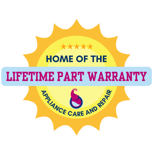 ACR's Home of the Lifetime Part Warranty logo