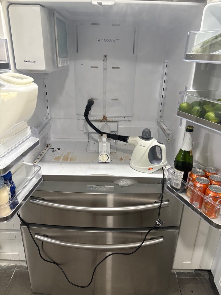 An LG refrigerator repair in Phoenix. Call ACR for compressor repair in Maricopa County.
